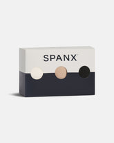 SPANXsmooth™ Fit-To-You Supima® Cotton Brief 3-Pack | Powder/Toasted Oatmeal/Very Black